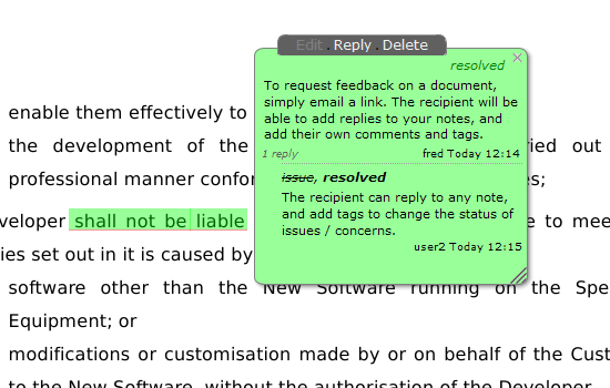PDF Annotations are added to your index